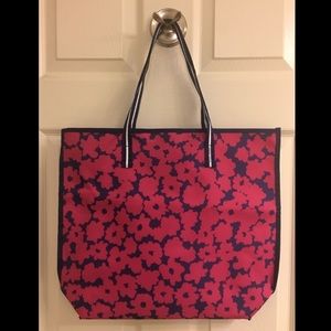 Estée Lauder Pink & Navy Floral Tote, New
